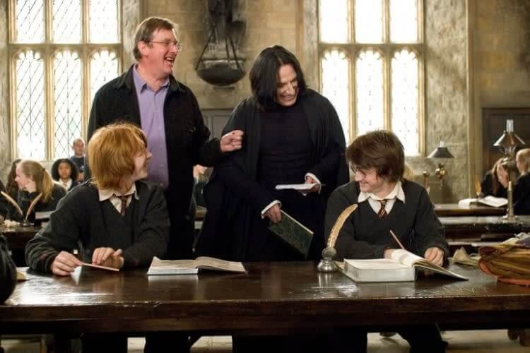 A Rare Smile On Professor Snape's Face