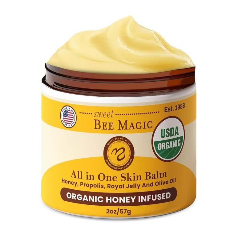 Sweet Bee Magic Balm - Natural Skin Healing Cream, Moisturizer - Now 37% Off!