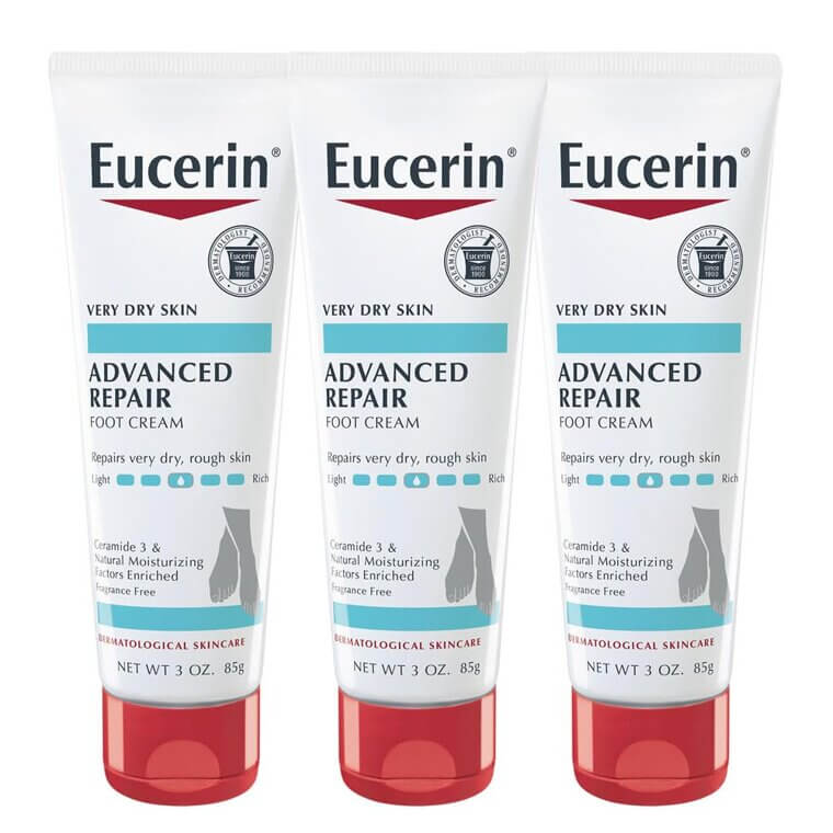 Eucerin Foot Cream - Moisturize and Repair Dry Feet Fast - 9% Off!