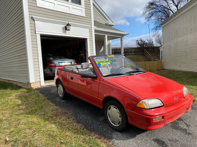1990 Geo Metro LSi Convertible