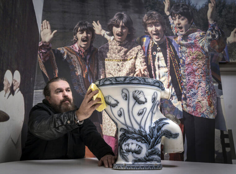 John Lennons Toilet Was Actually Sold At A Public Auction