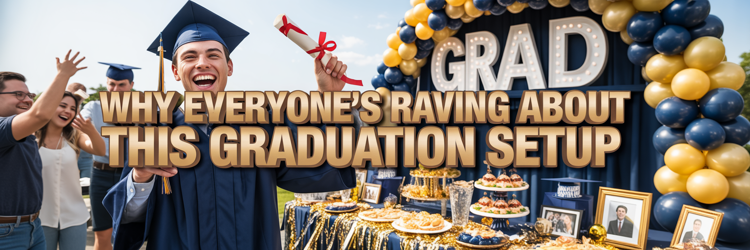 Why Everyone's Raving About This Graduation Setup