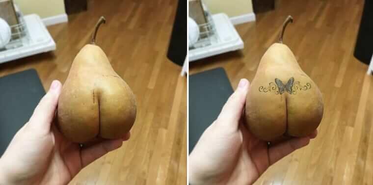 Doing Justice to the Pear Butt