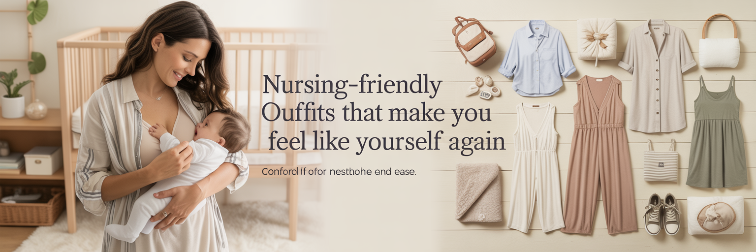 Nursing-Friendly Outfits That Make You Feel Like Yourself Again