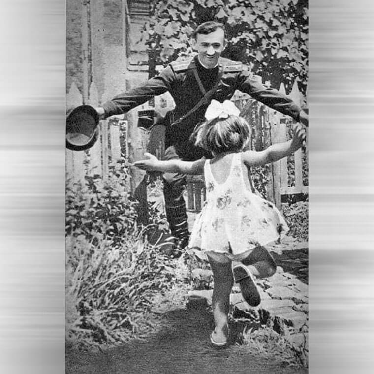 Uma reunião de família após a Segunda Guerra Mundial