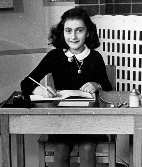 Anne Frank quando criança