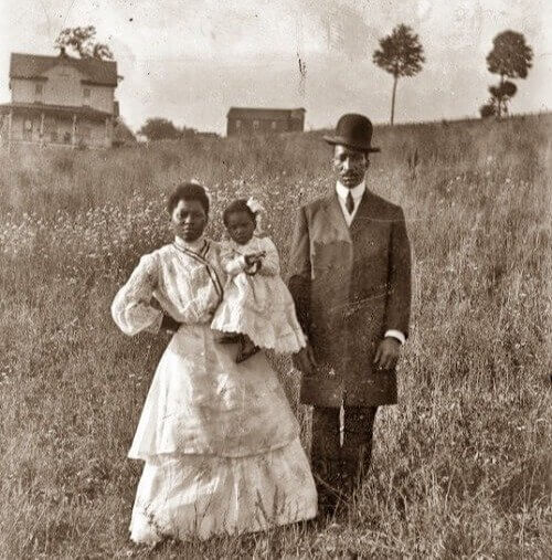 Uma família que se estabeleceu no início da década de 1880