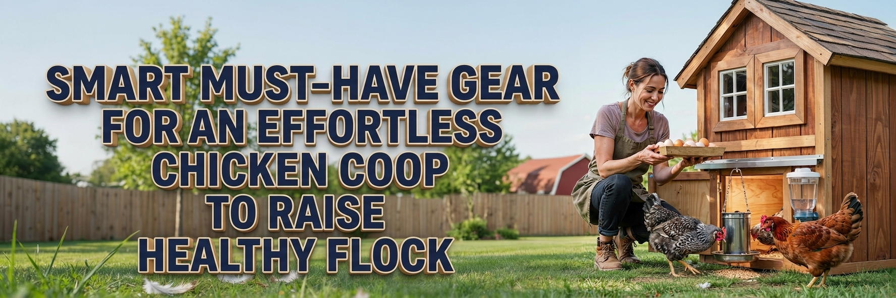 Must-Have Gear for an Effortless Chicken Coop