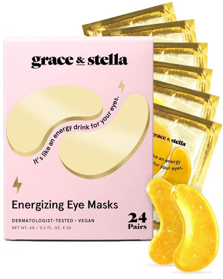 Grace & Stella Eye Masks - Brighten & Refresh Your Eyes Effortlessly 