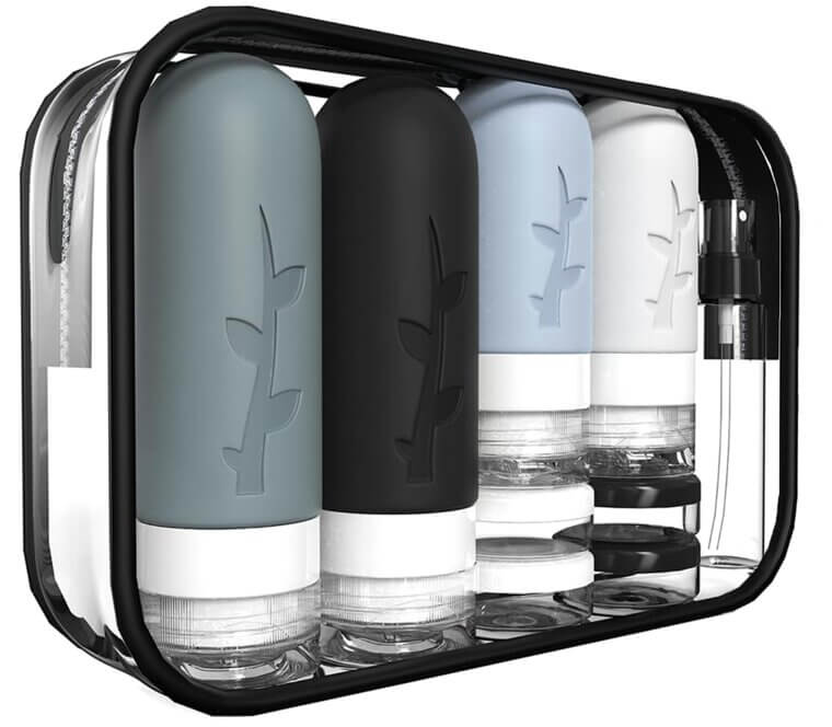 TSA Travel Bottles Set - Leak-Proof Convenience - 27% Off!