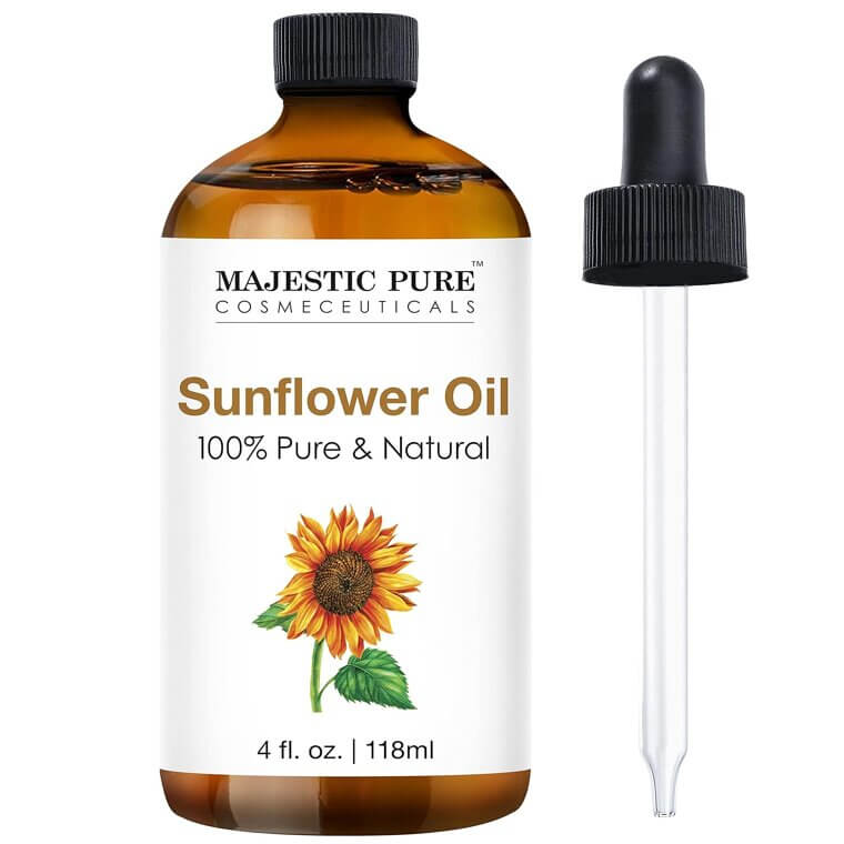 Majestic Pure Sunflower Oil - Perfect for DIY Beauty - Don’t Miss the 15% Discount!