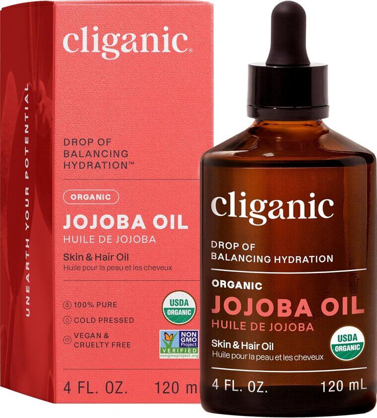 Cliganic Jojoba Oil - Your Go-To Natural Moisturizer - Don’t Miss the 27% Discount!