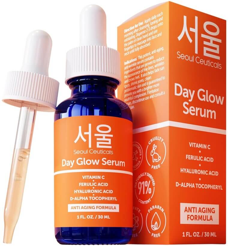 SeoulCeuticals Vitamin C Serum for Youthful Glow - 20% Off!