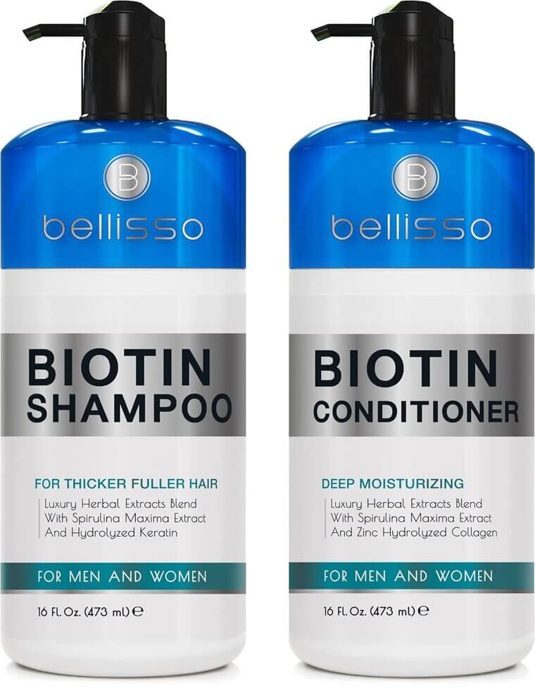 Biotin Hair Thickening Set - Perfect for Men & Women 