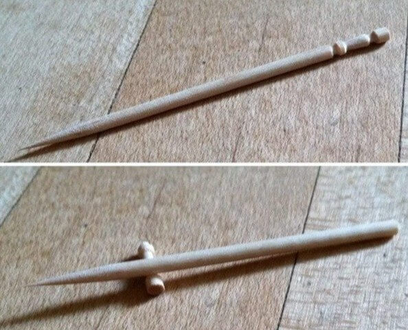 Toothpicks Have Built-In Holders