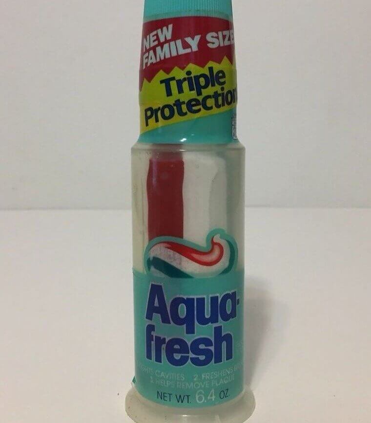 The Colors of Toothpaste Mean Different Things