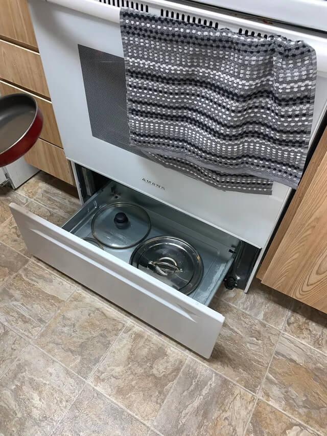 The Drawer Under Your Oven Is Not Storage