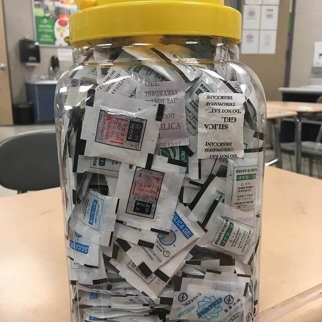 There Is Actually a Purpose for Silica Gel Packets