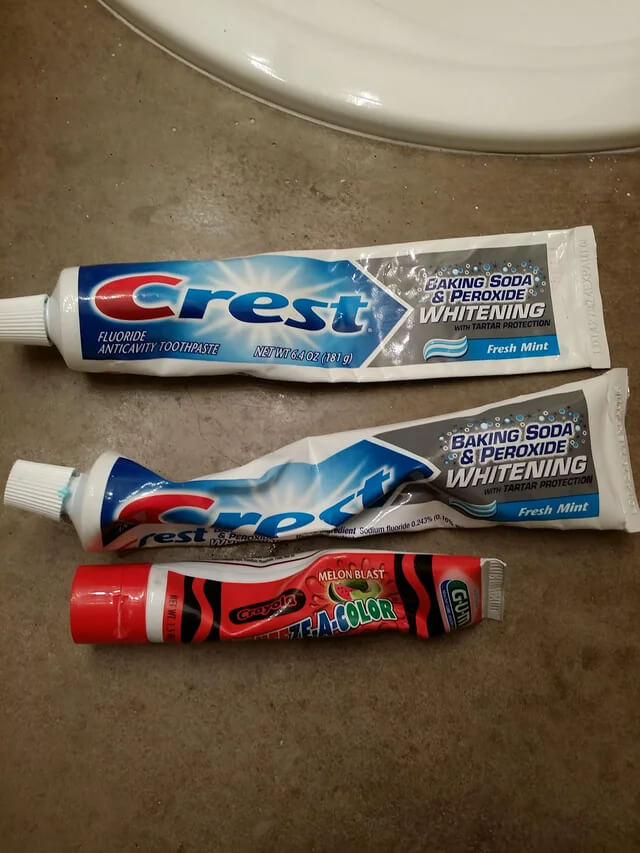 Certain Toothpaste Caps Have Spikes to Help You Open the Bottle