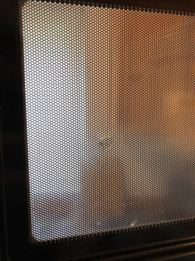 Microwaves Have Black Grating to Protect You