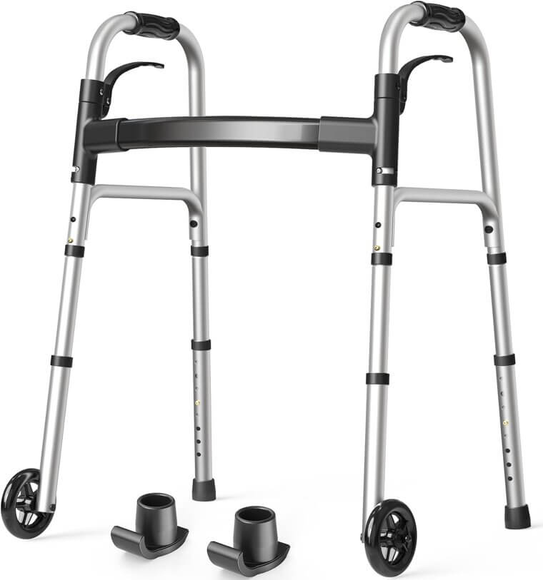 Lightweight Folding Walker - Perfect Support for Seniors - Don’t Miss the 39% Discount!