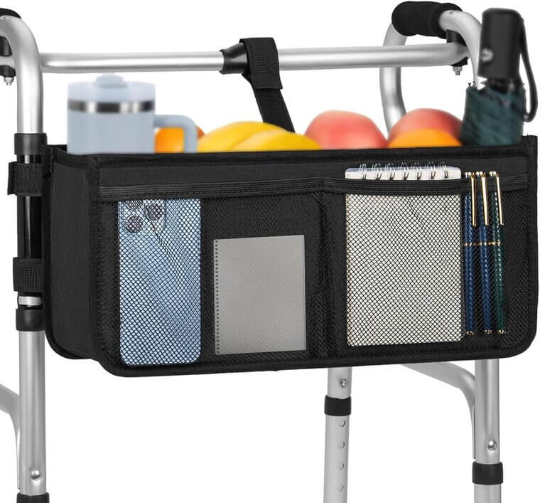 Walker Basket - Stylish & Practical Storage for Seniors - Now 16% Off!