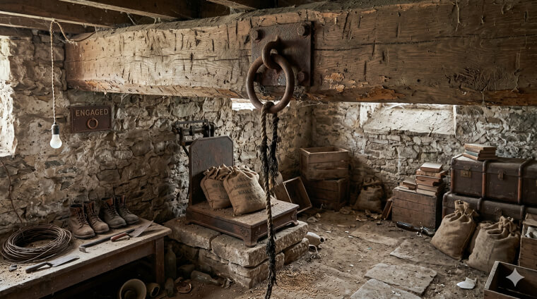 The Rusted Iron Anchor of a Lost Winter Industry