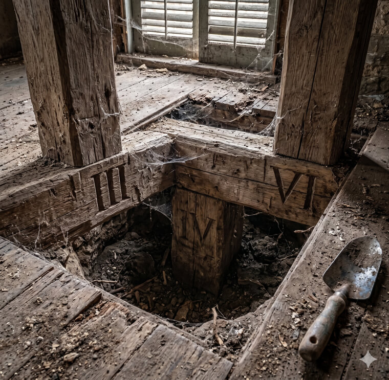 Ancient Marriage Marks That Held the Foundation Together