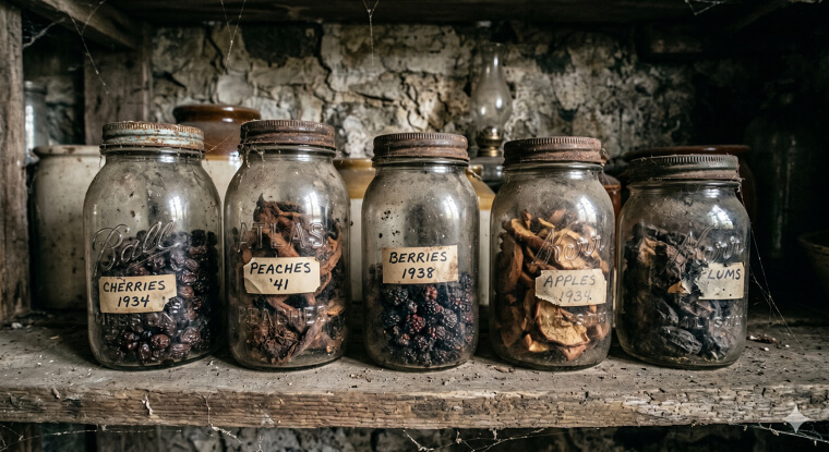 The Disaster Stash Hidden Within the Larder’s False Ceiling