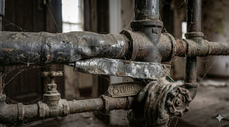 A Scratched Metal Diary Entry From the Bitter Winter of 1934