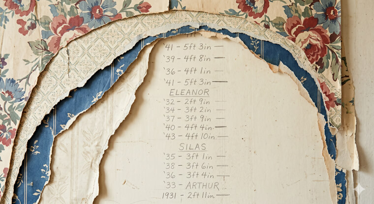 The Fading Heights of Children Who Disappeared in 1944