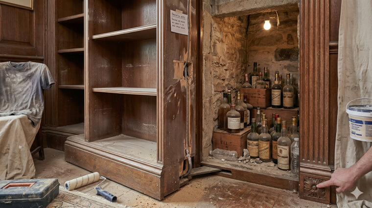 A Hidden Hinge That Protected a Clandestine Prohibition Stash