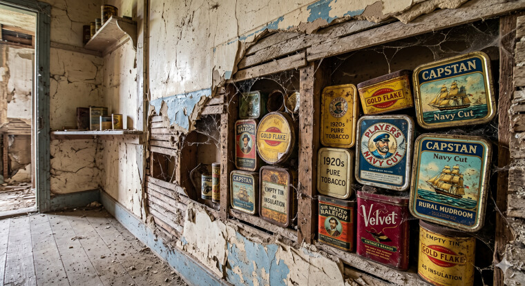 Forgotten Tins That Proved the Builders’ Frugal Ingenuity