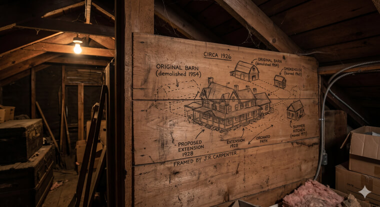 A Dusty Rafter Map That Redrew the Property Lines