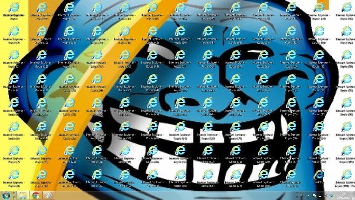Internet Explorer se venga