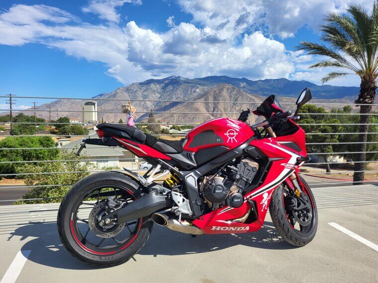 How Awkward the Turning Radius Can Be on Some Bikes