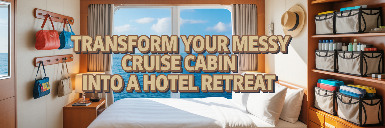 Transform Your Messy Cruise Cabin Into a Hotel Retreat