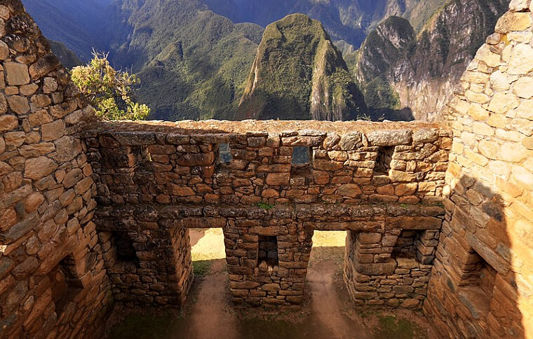 A Building Dedicated to Gaurding Machu Picchu