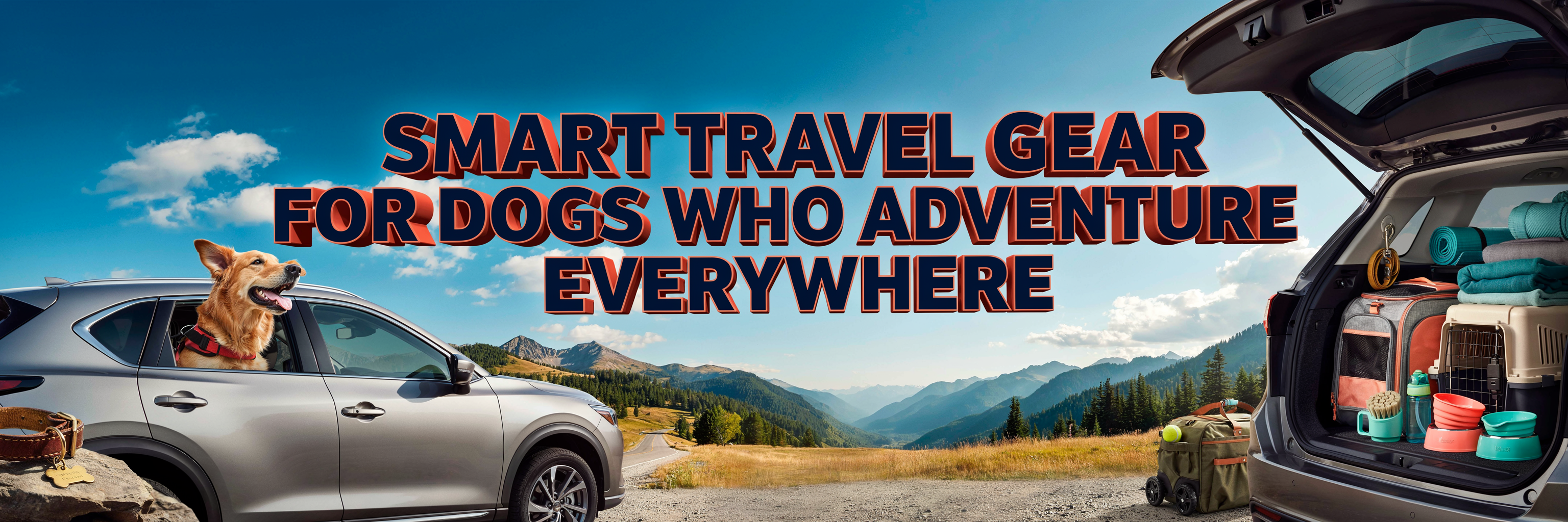 Clever Travel Gear for Dogs Who Refuse to Stay Behind