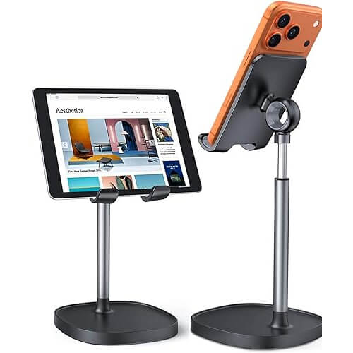 Versatile Phone Stand for Desk that Fits All Your Devices Perfectly. Now 44% Off!