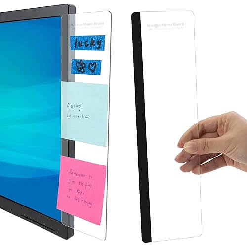 Clever Monitor Memo Boards that Maximize Your Workspace. 