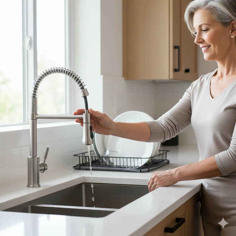 D-Ring Kitchen Faucets