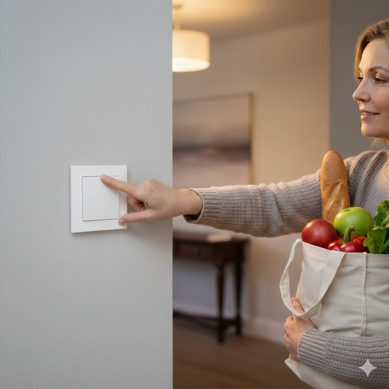 Rocker Switches for "Elbow Lighting"