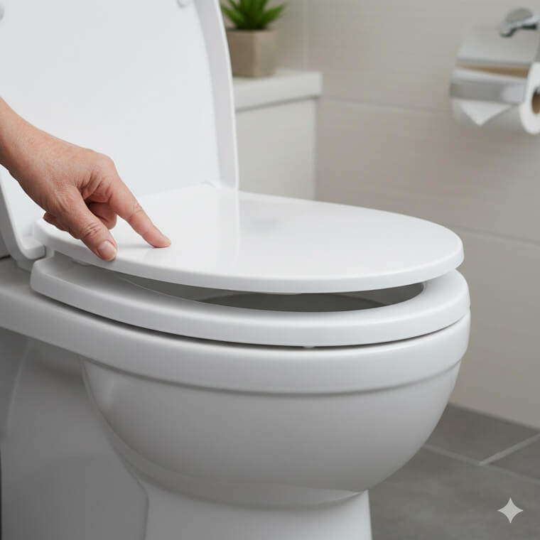 The "Soft-Close" Toilet Lid