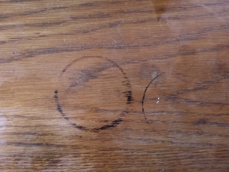 Mayonnaise to Remove Water Rings