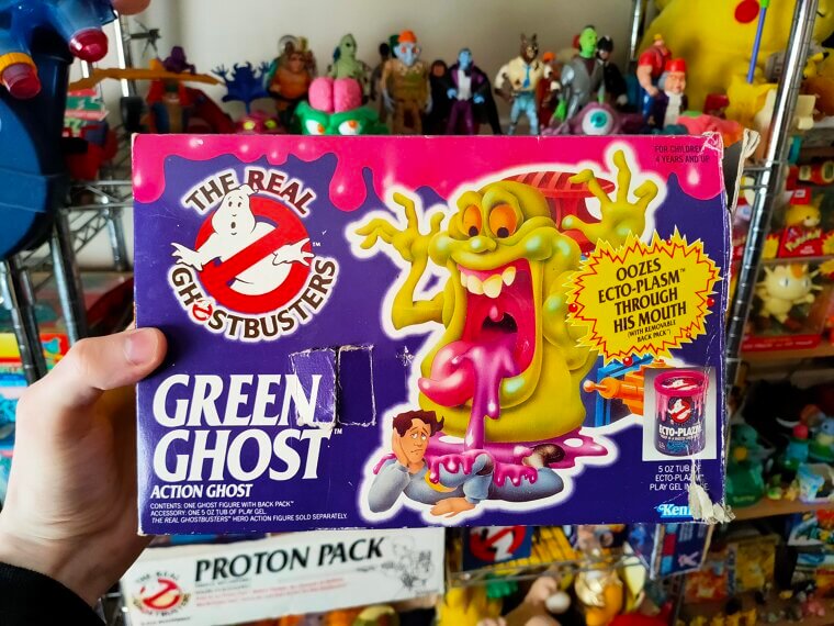 Ghostly Fun with Slimer Toy!