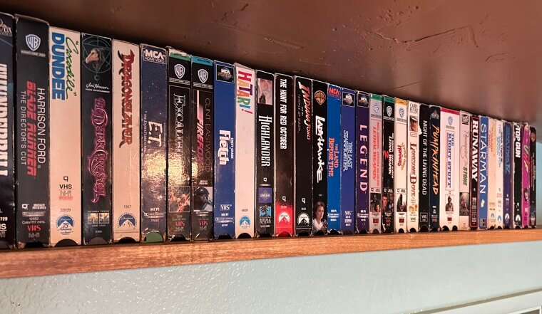 VHS Collections: A Trip Down Memory Lane