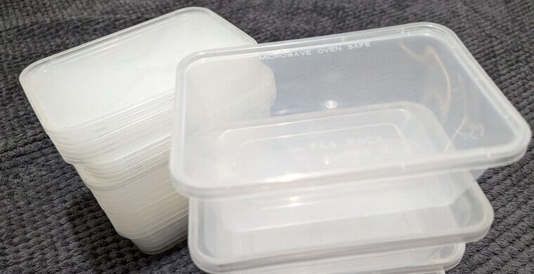 Old Plastic Containers