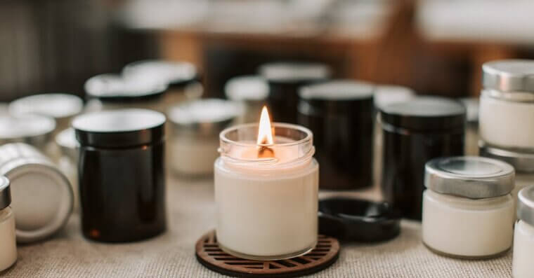 Empty Candle Jars