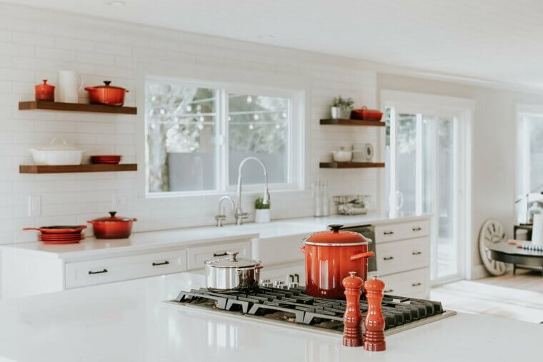 Open Shelving in Kitchens